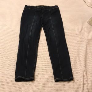 Nine West skinny Jeans Womens 12 dark blue denim